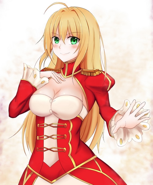 Nero Claudius fan art from Fate series