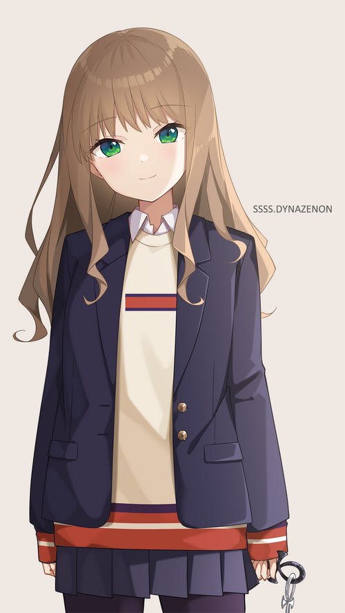 Minami Yume in School Uniform from SSSS.Dynazenon