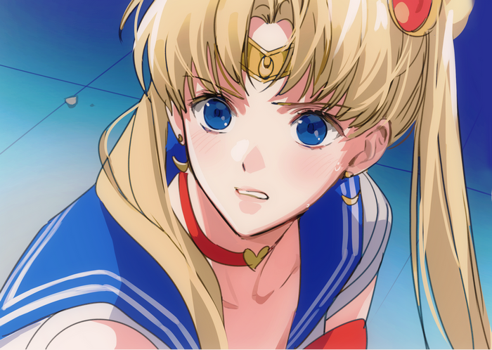 Sailor Moon character close-up
