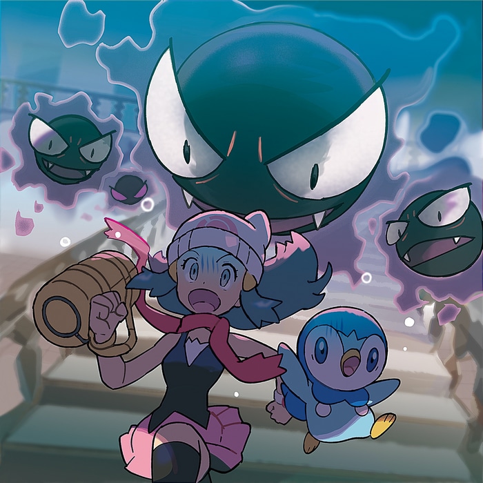 Pokémon: Dawn and Gastly encounter