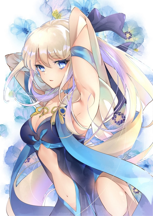 Morgan le Fay from Fate/Grand Order fan art