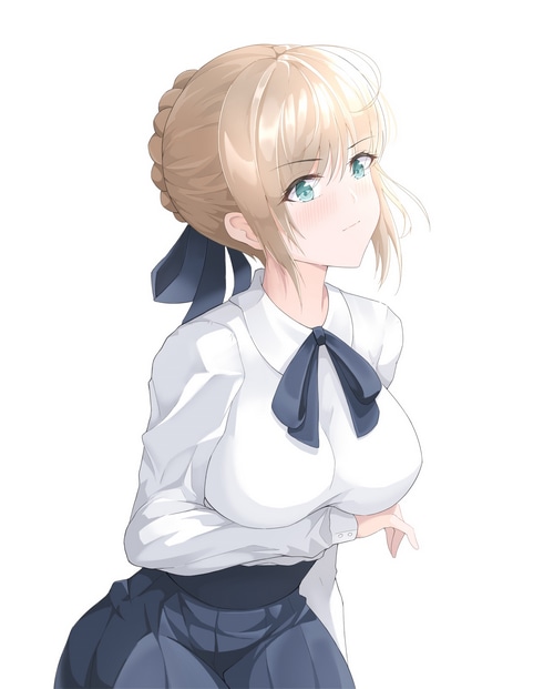 Artoria Pendragon Saber from Fate/Grand Order fan art