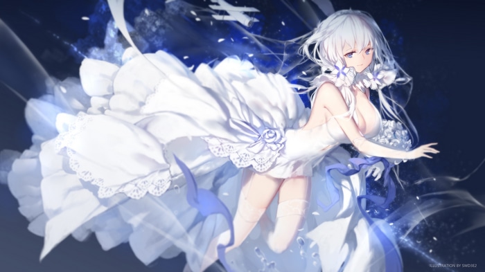 4K Fantasy Art of Azur Lane's Illustrious