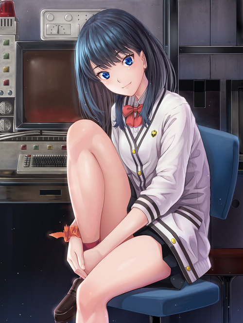 Rikka Takarada from SSSS.GRIDMAN fan art