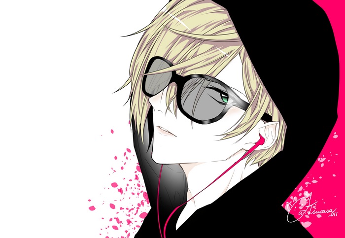 Yuri Plisetsky in Hoodie and Sunglasses