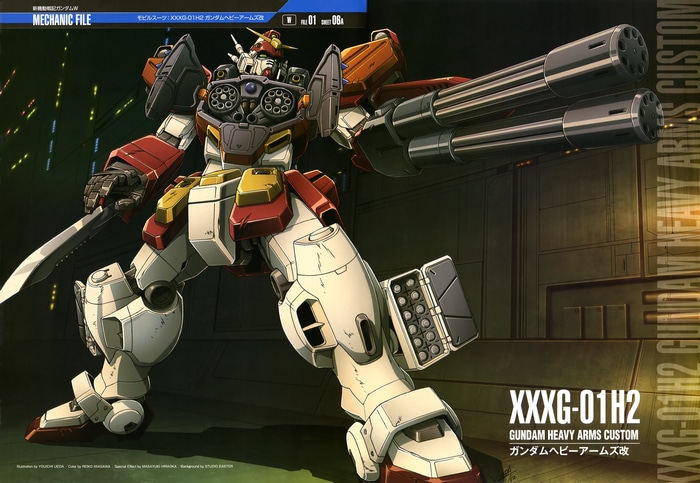 4K Gundam Heavyarms Custom