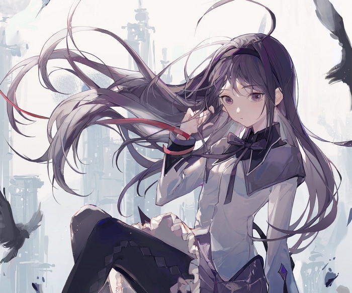 Homura Akemi from Mahou Shoujo Madoka Magica