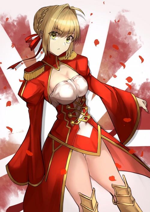 Nero Claudius from Fate/Extra CCC fan art