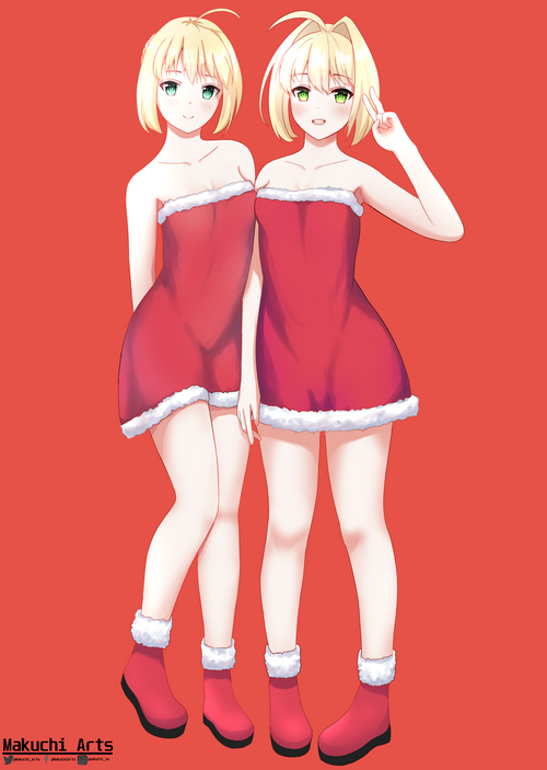 Nero Claudius in Christmas Dress