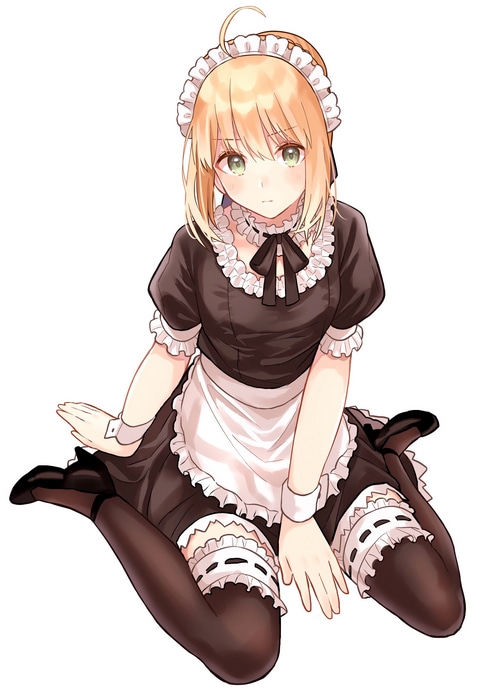 Saber in a Maid Outfit