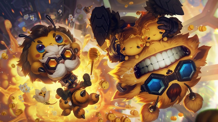 4K Ziggs and Heimerdinger League of Legends