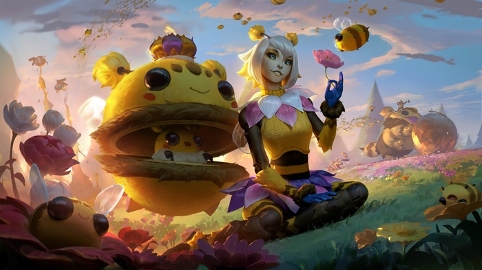 4K League of Legends Orianna Bee Skin