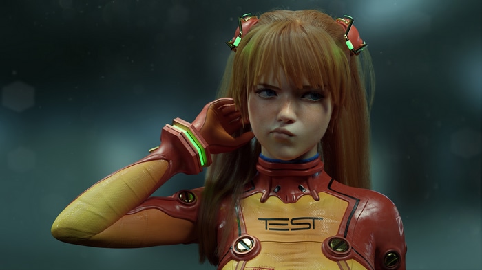 Asuka Langley Soryu from Neon Genesis Evangelion
