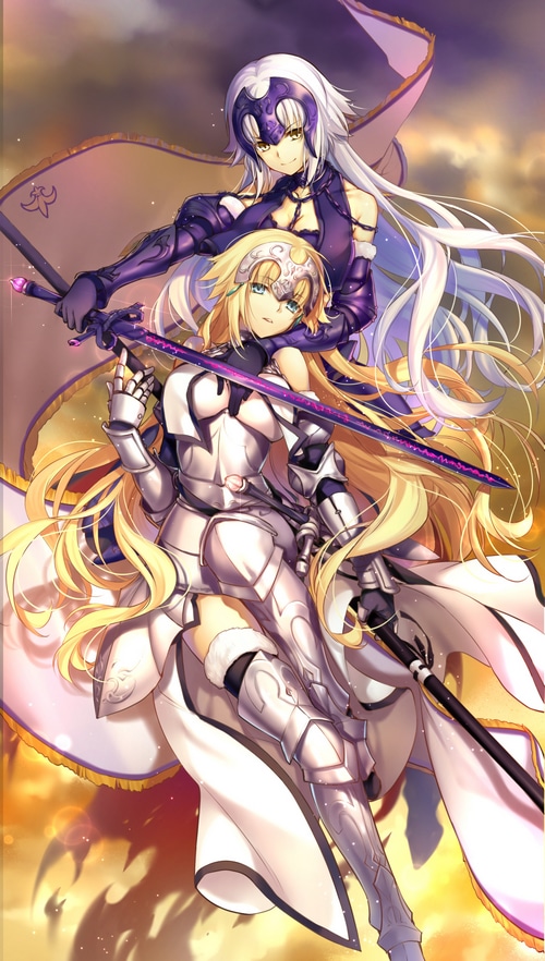 Jeanne d'Arc and Jeanne Alter from Fate Series