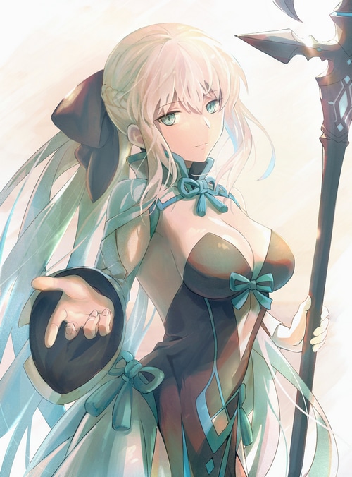 Morgan le Fay from Fate/Grand Order fan art