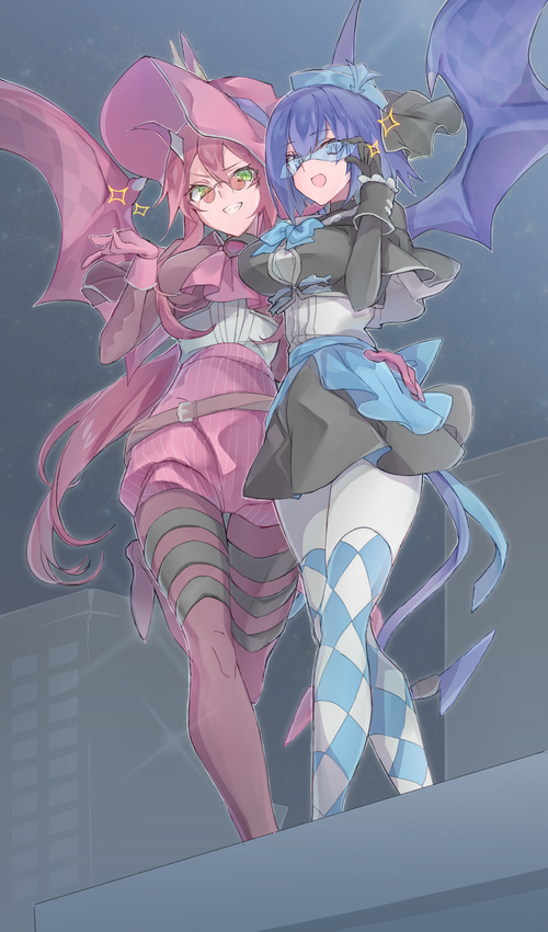 Ki-sikil and Lil-la from Yu-Gi-Oh! fan art