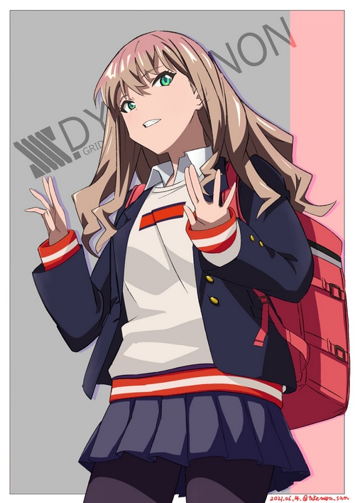 Minami Yume from SSSS.Dynazenon fan art