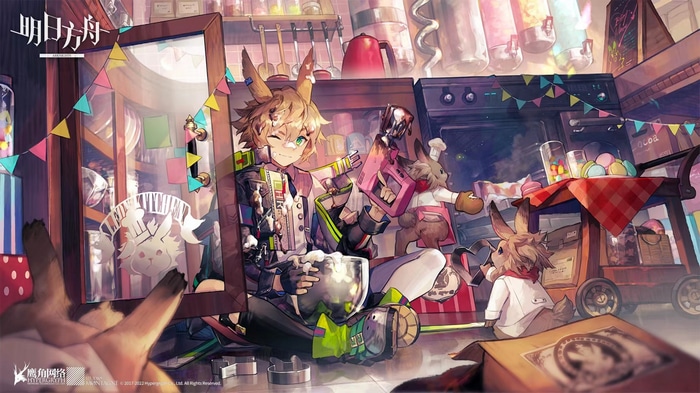 Arknights anime game artwork
