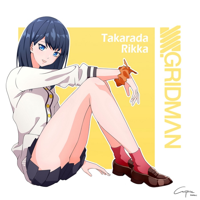 Takarada Rikka from SSSS.GRIDMAN