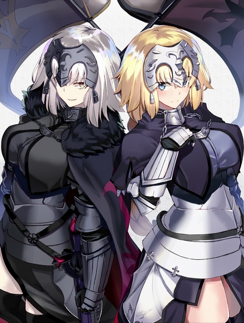 Jeanne d'Arc and Jeanne Alter from Fate/Grand Order