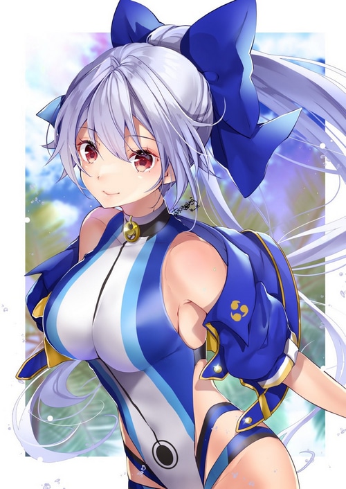 Tomoe Gozen in Swimwear from Fate/Grand Order