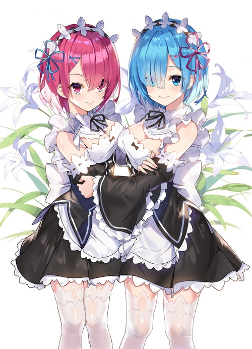 Rem and Ram from Re:Zero