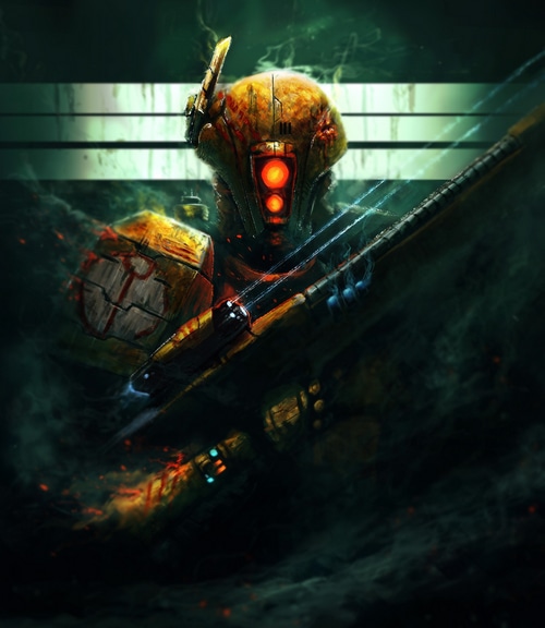 Tau Empire Fire Warrior in Warhammer 40,000