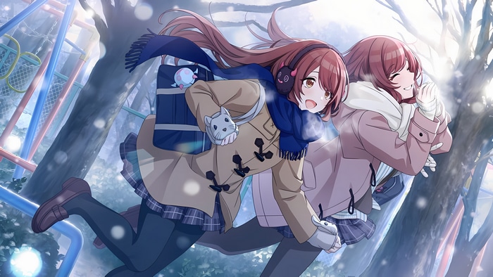 Oosaki Tenka and Oosaki Amana in winter