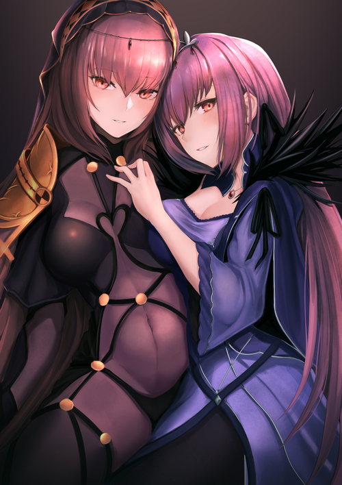 Scathach Skadi and Scathach from Fate/Grand Order