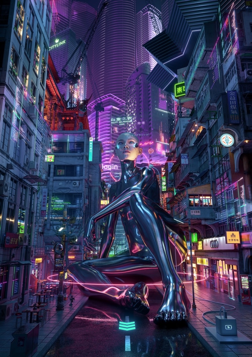 Equinoz science fiction artwork