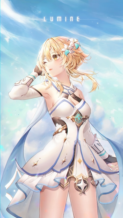 Lumine from Genshin Impact