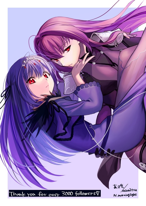 Scathach and Skadi from Fate/Grand Order