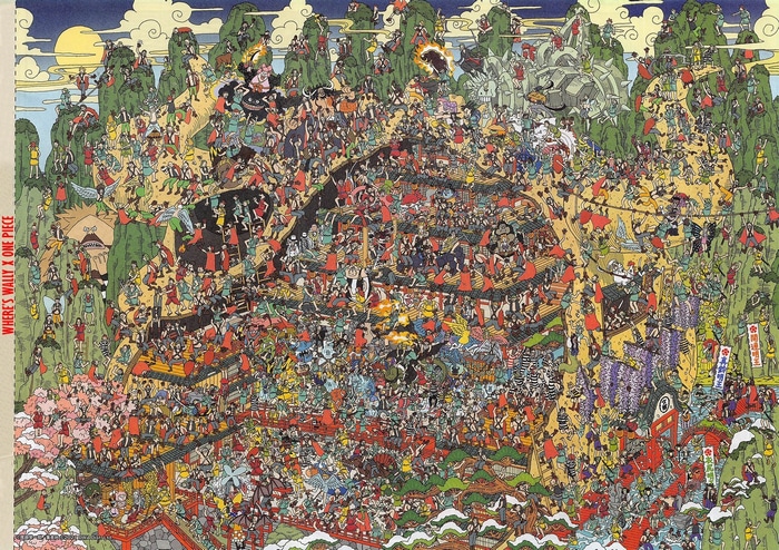 Where's Wally x One Piece Japanese Festival