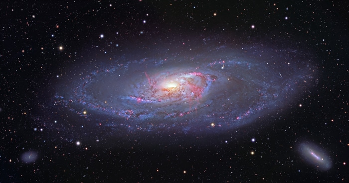 4K image of the galaxy M106