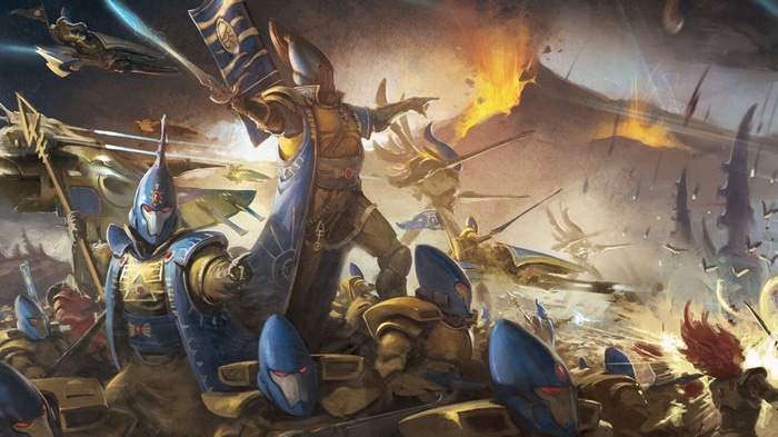 Warhammer 40,000 Eldar Battle