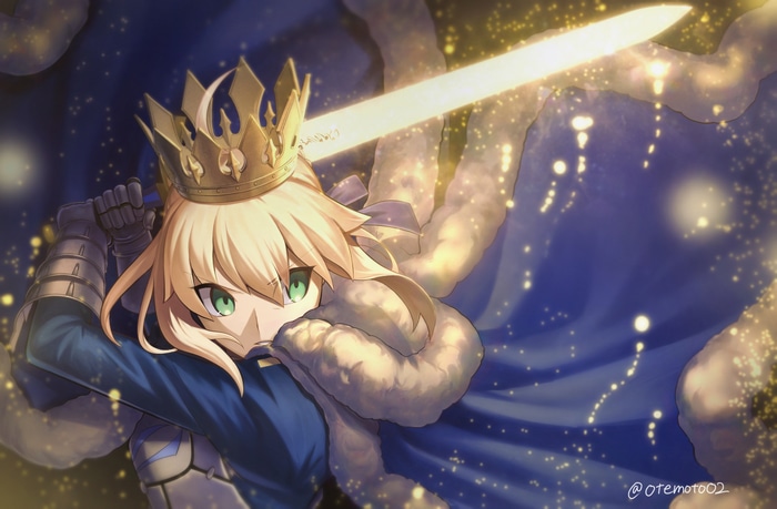 4K Artoria Pendragon with Excalibur