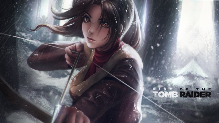 4K Rise of the Tomb Raider Lara Croft