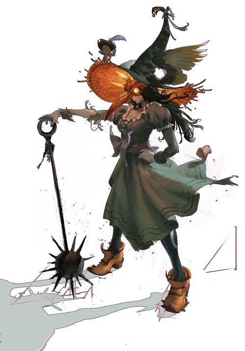 Magic: The Gathering Fantasy Art by Mike Jordana