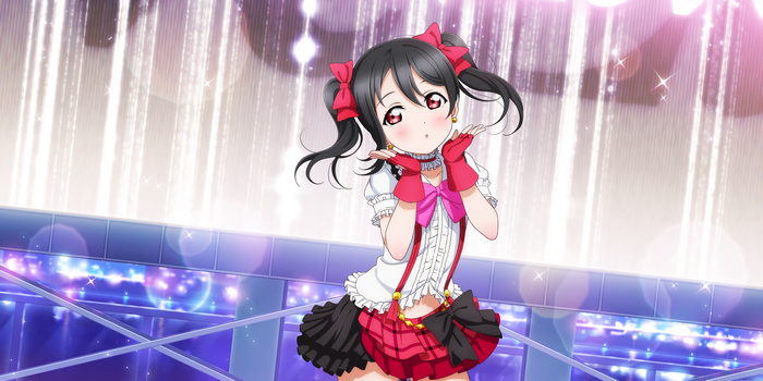Yazawa Nico from Love Live! performing on stage