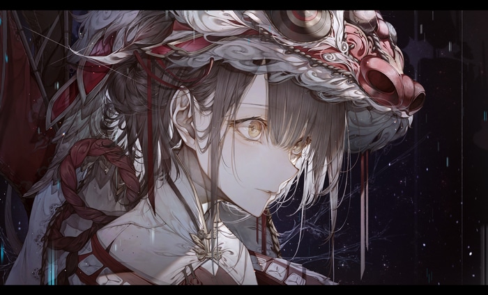 4K Hito Komoru with lion headdress