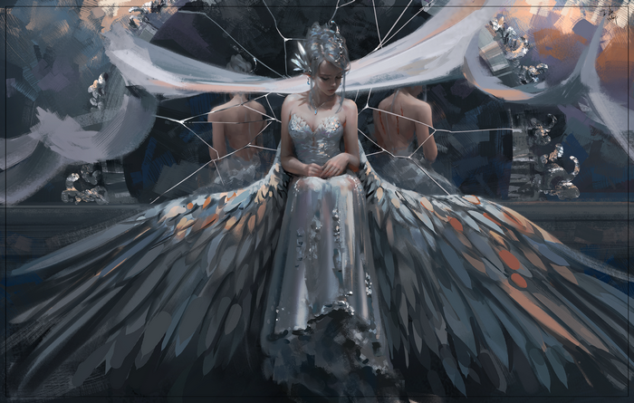 Ghostblade by WLOP