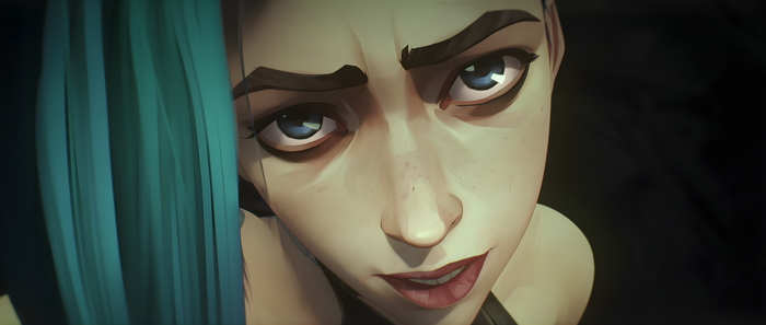 4K Jinx from Arcane
