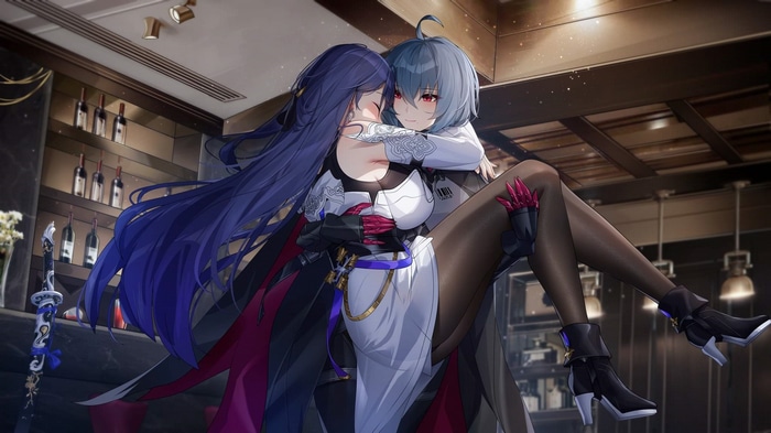 Raiden Mei and Raven in Honkai Impact 3rd