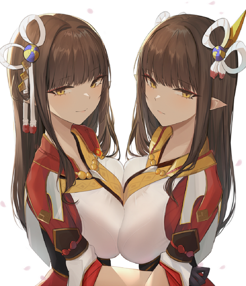 Monster Hunter Rise Minoto and Hinoa