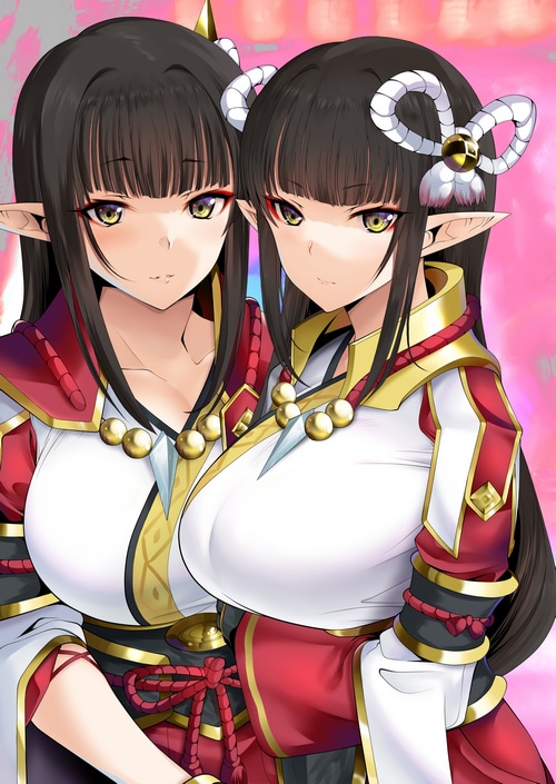 Monster Hunter Rise Minoto and Hinoa Twins