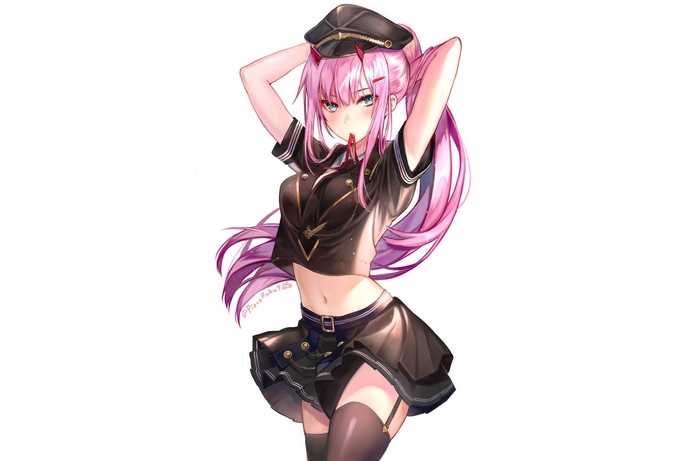 Zero Two from Darling in the FranXX