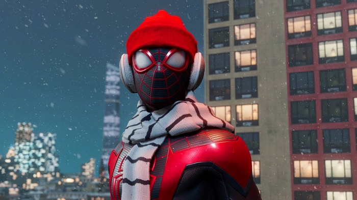 Spider-Man Miles Morales in Winter Gear