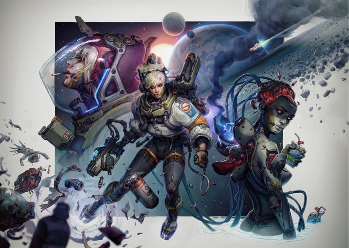 4K Science Fiction Women by Anton Lavrushkin
