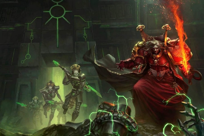 Mephiston Battles Necrons in Warhammer 40,000