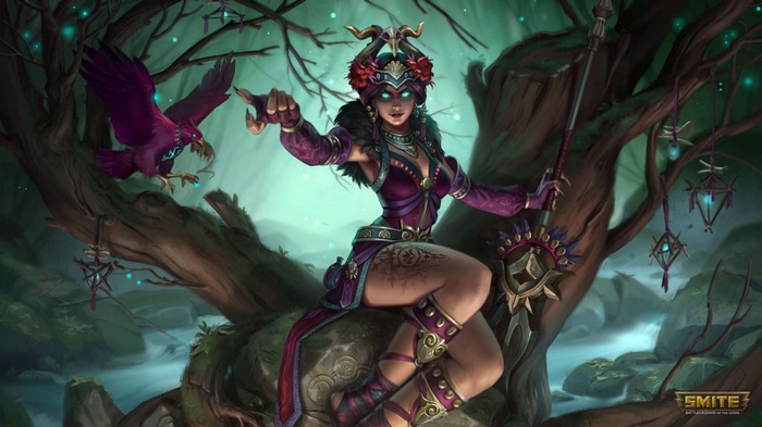 4K The Morrigan from Smite